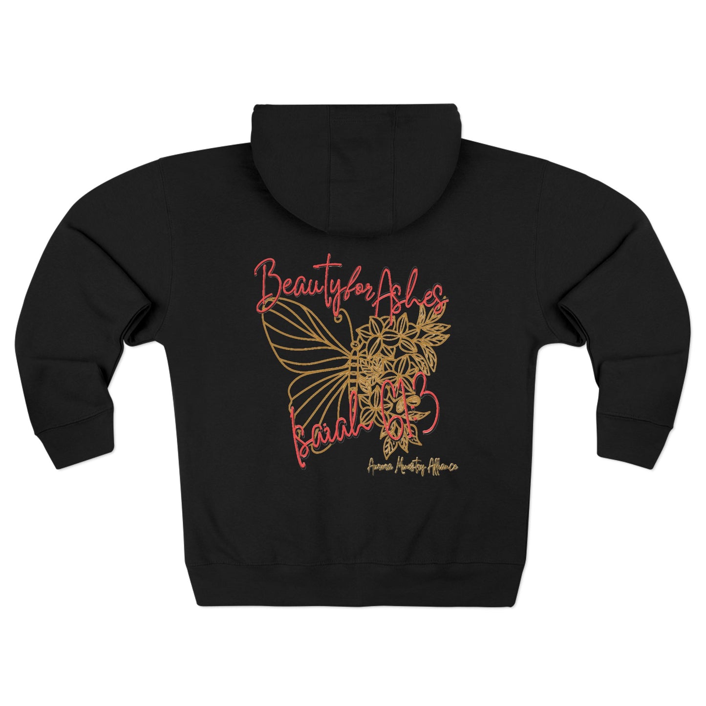 BeautyForAshesLogo Back Unisex Hoodie