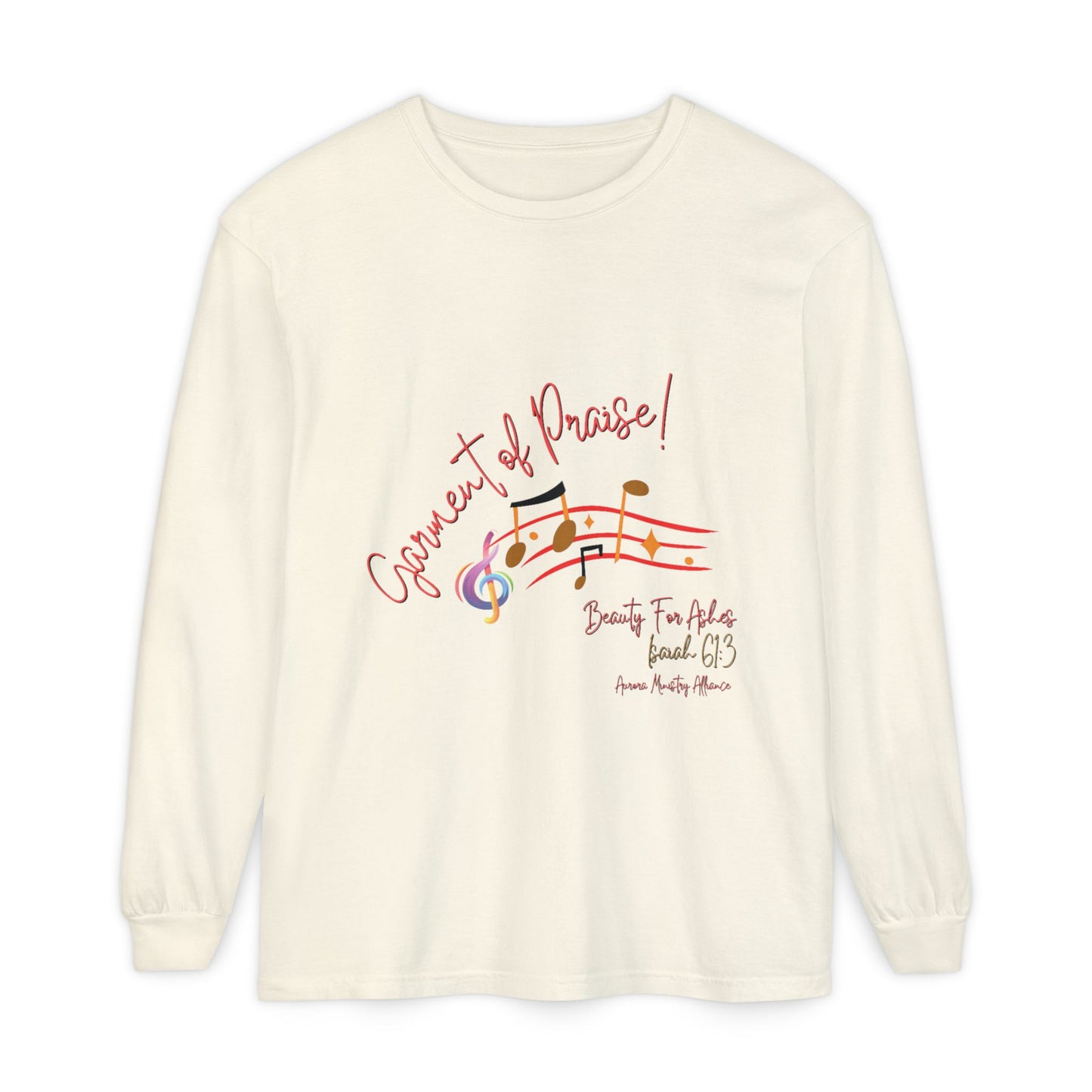 Beauty for Ashes-Garment of Praise-LongSleeve