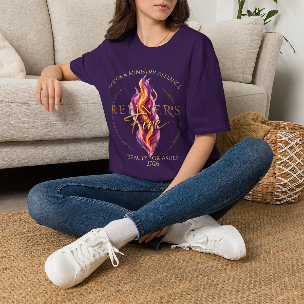 Beauty For Ashes 2026-Refiner's Fire Tshirt