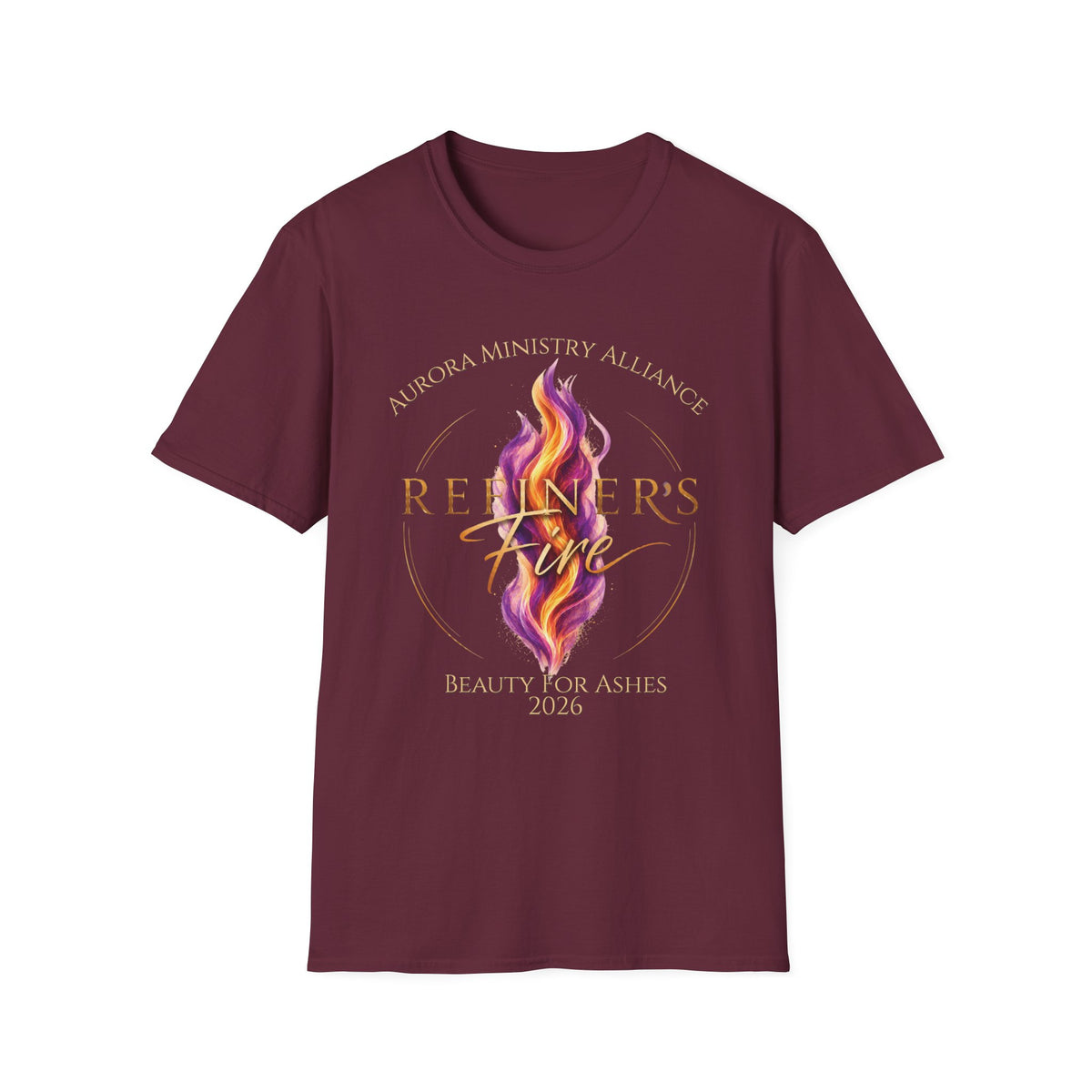 Beauty for Ashes 2026- Refiner's Fire Tshirt